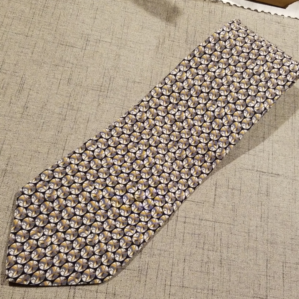 J. Garcia silk tie Clockworks collection 8